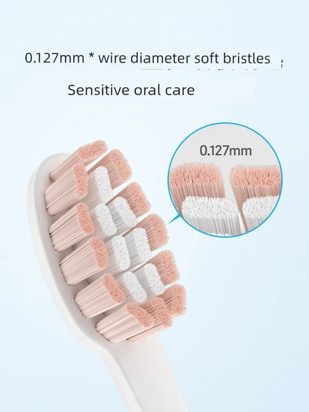 Elektrikli Diş Fırçası Yedek Fırça Başlığı TH01 - Buz Kristali Mavisi - 4