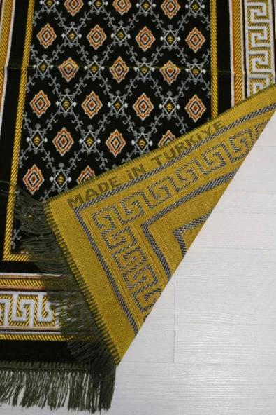 Kadife Seccade Haki - 70x110 cm -– Ekonomik,Hafif ve Kullanışlı - Resim 3