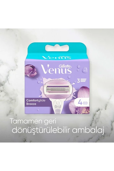 Gillette Venus Comfortglide Breeze 2’li Yedek Başlık - 7