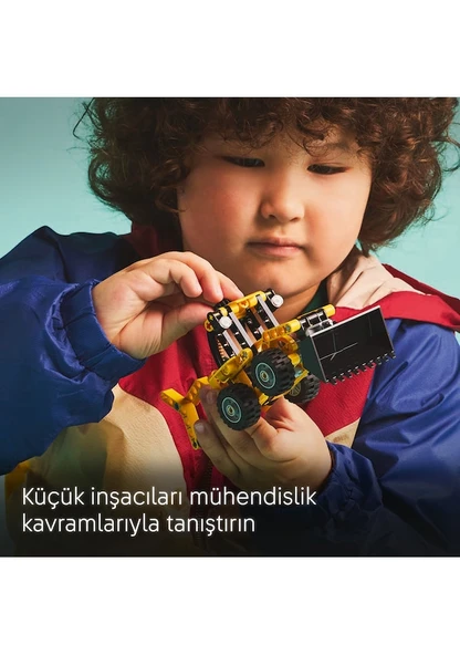 Lego Technic Kazıcı Yükleyici 42197 Lisanslı Ürün - 6