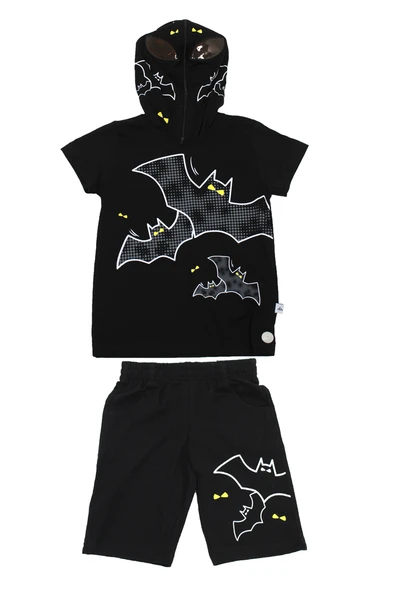 Gigas Kapşonu Fermuarlı Batman Şortlu Takım ürün görseli