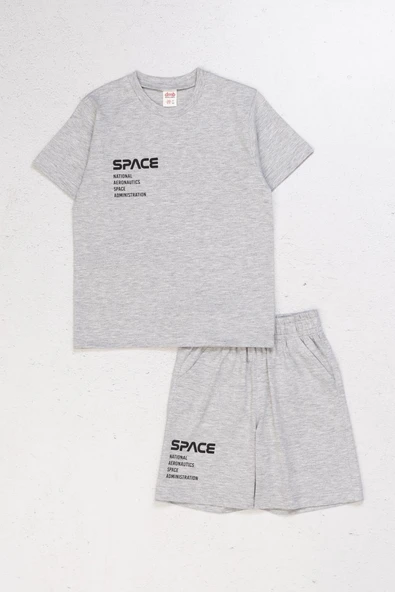 Dmb Erkek Çocuk Penye Şort Takım DMB-7651 - Resim 6