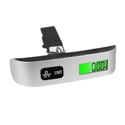 Taşınabilir Dijital Kanca Terazisi - Yeşil Şerit - 50kg/10g - 5