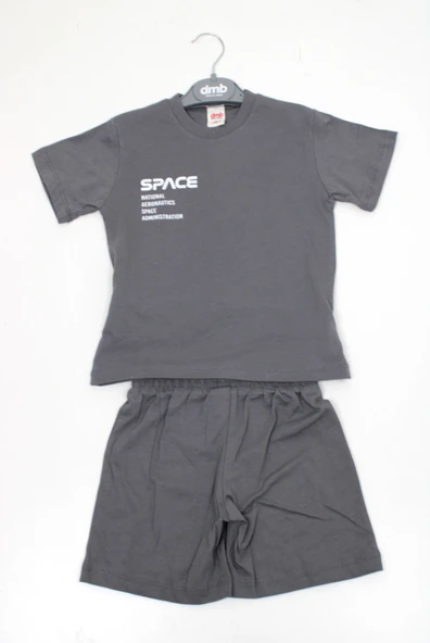Dmb Erkek Çocuk Penye Şort Takım DMB-7651 - Resim 2