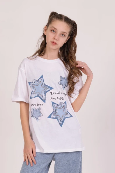 Dmb Kız Çocuk Tişört DMB-0662 - Resim 2