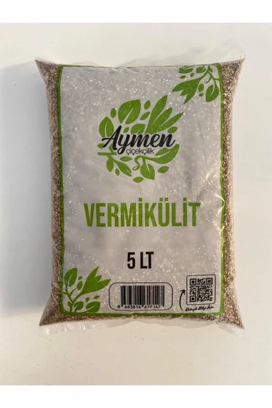 Tarımsal Vermikülit 5 Litre Fine Boy - Toprak Ve Torf Düzenleyici Doğal Maden - Tohum Çimlendirme