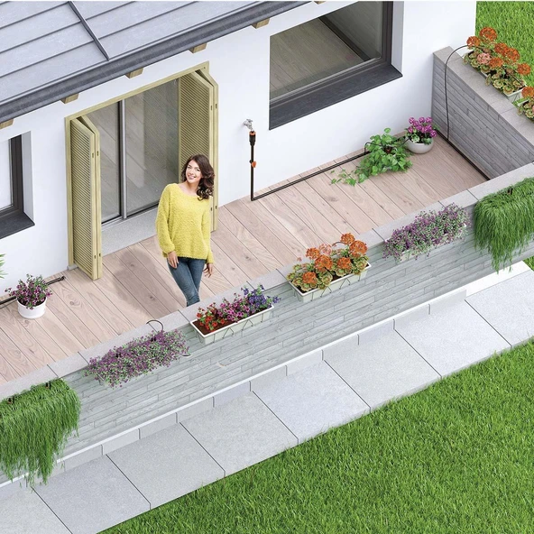 Claber 90772 Terrazzo Drıp Kıt Damlama Sulama Seti 25 Metre - 3