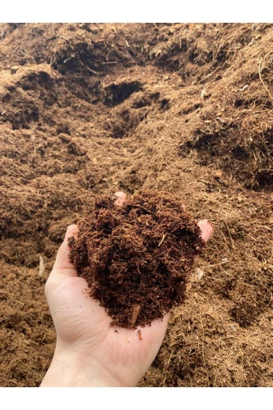 60 - 65 Lt Sıkıştırılmış Hindistan Cevizi Torfu - 4 - 5 Kg Blok Ithal Organik Cocopeat Kokopit - 4