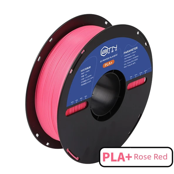 PLA+ 3D Yazıcı Filamenti - 1.75mm - Gül Kırmızısı