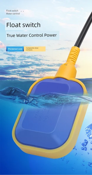 Kare Floater Anahtar - 6 Metre Silikon - 7