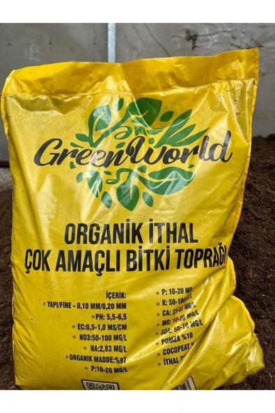 20 Litre Ithal Çok Amaçlı Bitki Toprağı Torf Cocopeat Ponza Taşı - Kokopit Özel Karışım Saksı Harcı - 4