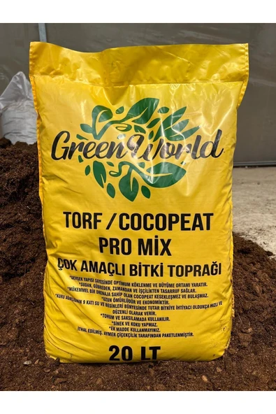 20 Litre Ithal Çok Amaçlı Bitki Toprağı Torf Cocopeat Ponza Taşı - Kokopit Özel Karışım Saksı Harcı - 3