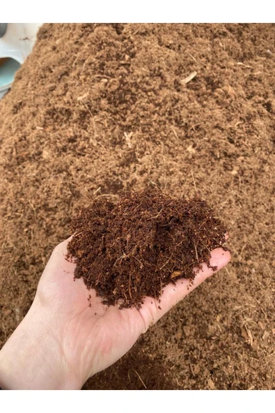 5 Adet 300 - 325 Litre Sıkıştırılmış Hindistan Cevizi Torfu - Blok Ithal Organik Cocopeat Kokopit - 6