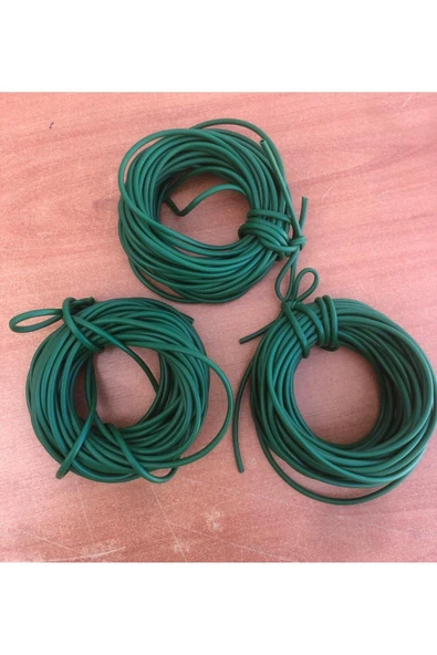 3 Adet Fidan Bağlama İpi 10 Metre - 3 mm (Toplam 30 Metre) Sera İpi Fide Bağ Dal Bitki Bağlama İpi - 4
