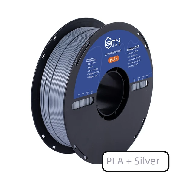 PLA+ 3D Yazıcı Filamenti - 1.75mm - Gümüş