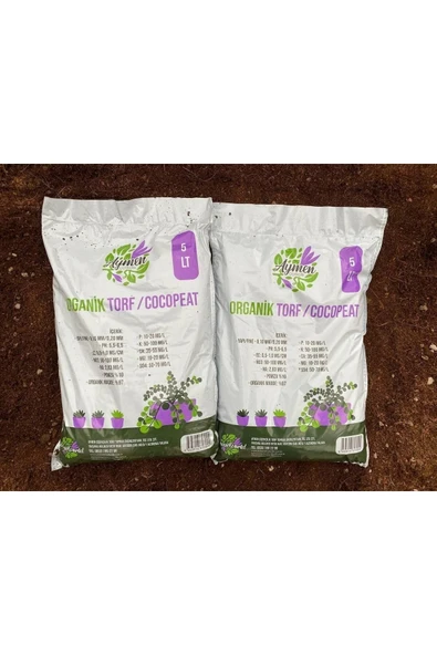 5 Litre Ithal Torf Cocopeat Ponza Taşı Özel Karışım Saksı Harcı Bitki Toprağı - Kokopit - 4