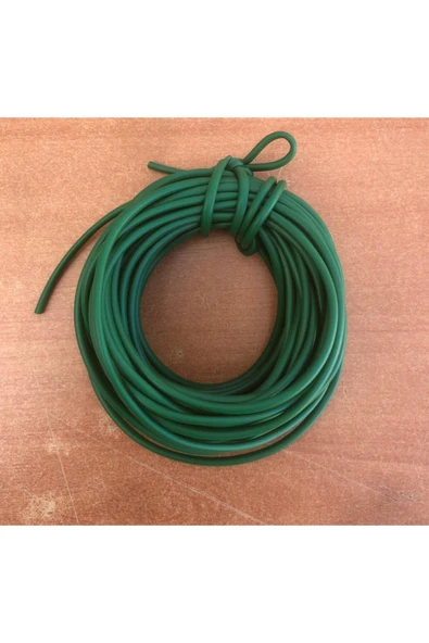 Fidan Bağlama İpi 10 Metre - 3 mm Sera İpi Elastik Fide Bağlama Lastiği Bağ Dal Bitki Bağlama İpi - 4