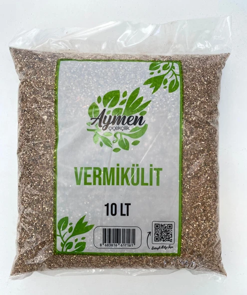 10 Litre Tarımsal Vermikülit Fine - Toprak Ve Torf Düzenleyici Doğal Maden - Tohum Çimlendirme