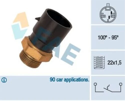FAE 36190  FAN MÜŞÜRÜ OPEL AST.F/COR.B/VEC.A (2 FİŞLİ 100-95)