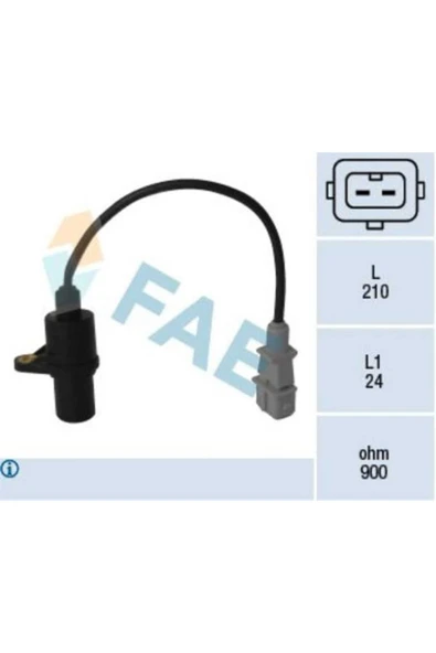 FAE 79047  KRANK POZİSYON SENSÖRÜ 2 FİŞLİ ACCENT 2000-2005 GETZ 20