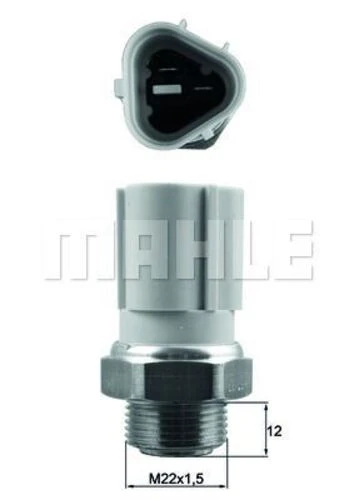 Mahle TSW57 Fan Müşürü Bora 00-05 Golf IV 99-05 Polo 05-09 A3 96-03 Cordoba 06-09 Ibiza III IV Leon Octavia ürün görseli 1