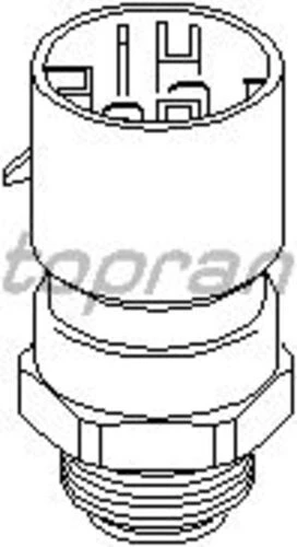 Topran 202357001  Fan Müşürü (Opel: Astra 1.4I 1.6I 16V Corsa Combo 1.7D)