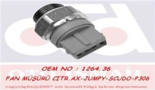 Valeo 819755  Fan Müşürü Scudo / 306 / Ax Zx Xm Xsara Jumpy