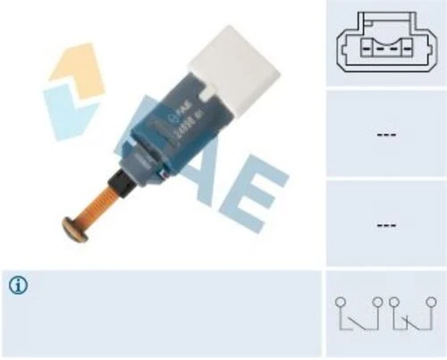 FAE 24898  FREN STOP MÜŞÜRÜ C2 C3 C3 PLURIEL C5 XSARA II 206 307 6