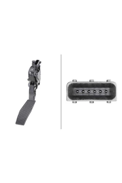 Hella 6PV009765711 Gaz Pedal Sensörü Chevrolet Gm 13252702-13252702-13252702 -