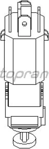 Topran 206844001  Fren Müşürü (Opel: Corsa C-Combo)