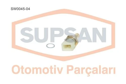 Supsan SW0045 -4 Hararet Müşürı Accent 1.3 1.5 12V G4Ea G4Eb G4Eh Kare Soket