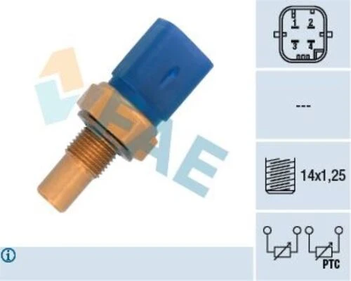 FAE 33791  HARARET MÜŞÜRÜ PARTNER BERLINGO DW8 4 FİŞLİ MAVİ