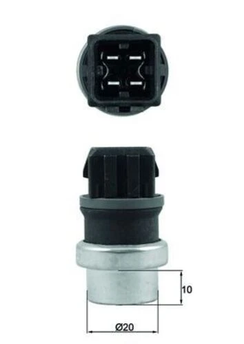 Mahle TSE24 -knecht-behr Tse24 Hararet Müşürü Temperature Sensör ürün görseli 1