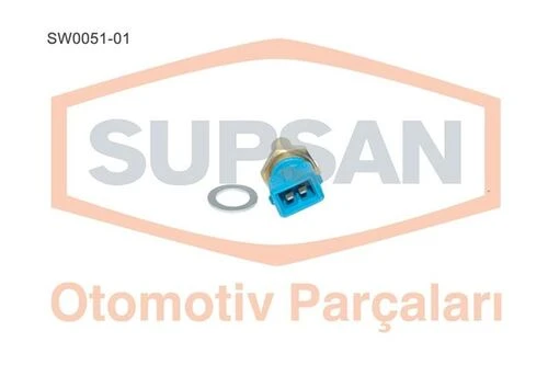 Supsan SW0051 -1 Hararet Müşürü Su Sıcaklık Müşürü Vectra B X20Xev 1342850
