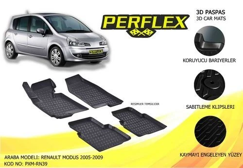 Perflex PXM Pxm-rn39 Paspas 3d Havuzlu X-mat Modus 2005-2008 ürün görseli 1