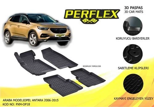 Perflex PXM Pxm-op18 Paspas 3d Havuzlu X-mat Antara 06-14 ürün görseli 1