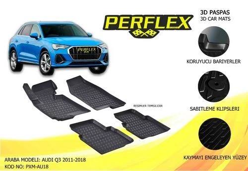 Perflex PXM Pxm-au18 Paspas 3d Havuzlu X-mat Q3 11-17 ürün görseli 1
