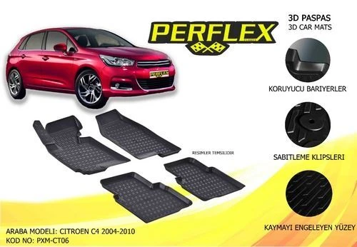Perflex PXM Pxm-ct06 Paspas 3d Havuzlu X-mat C4 04-9 ürün görseli 1