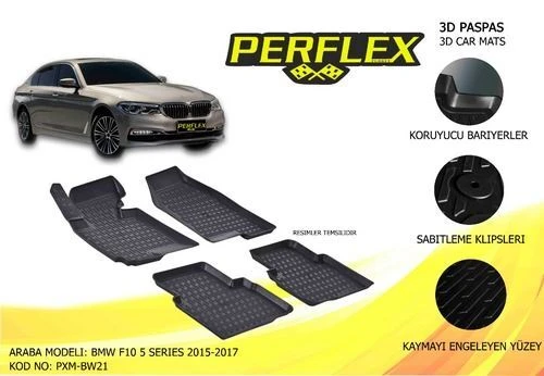 Perflex PXM Pxm-bw21 Paspas 3d Havuzlu X-mat Bmw F10 2015-2016 ürün görseli 1