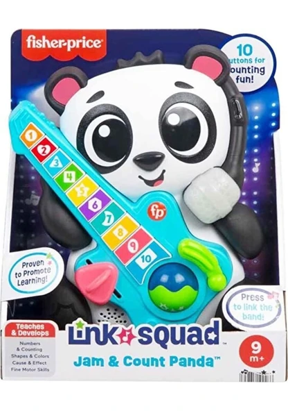 Fisher Price Lync Squad İlk Sayılarım Panda HYL25 Lisanslı Ürün - 7