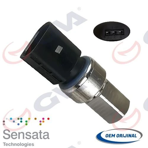 GVA 5475211  Klima Basınç Müşürü 3 Fiş A3-Q7-Tt-Cordoba-Ibiza-Leon-Toledo-Fabıa-Octavia-Bora-Caddy-Golf 4-5-Jett