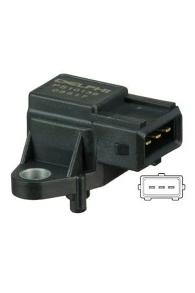 Delphi PS10139 Map Sensöru Bmw / Land Rover / Opel Bmw 3- 5- 7- X5 / Land Rover Freelander / Opel Om