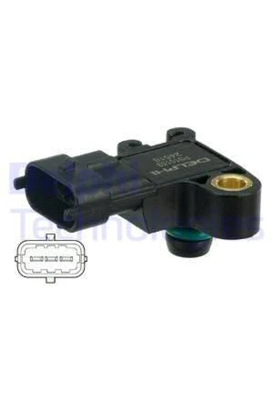 Delphi PS10153 MAP SENSÖRÜ ASTRA J INSIGNIA MOKKA CORSA D CORSA E