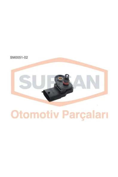 Supsan SM0051 -2 Sensör Map Opel Astra G 2.0-2.2 16V Y20Dth-Y22Dtr - Corsa D 1.3 16V Cdti Z13Dth - Si