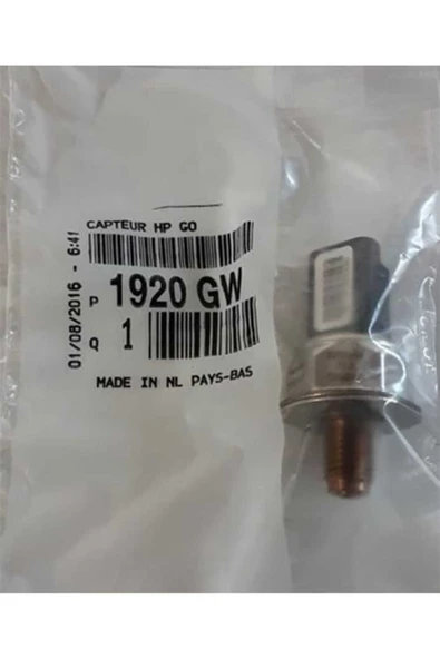 PSA 1920.GW PEUGEOT Orijinal Basınç Kaptörü Mazot 206 207 208 3008 301 307 308 407 Bipper Partner C2 C3