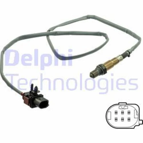 Delphi ES21101 Es21101-12b1 Oksijen Sensörü Lambda Sondası 5 Kutuplu 1240mm Golf Vıı A3 Tt Leon Octavia 13- 03l906262r