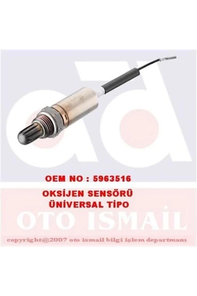 Bosch 0258986501 Oksıjen Sensörü Uno / R19 R21 / Astra F G Vectra A B Corsa A B Combo / Golf Iıı Golf I Jetta Passat