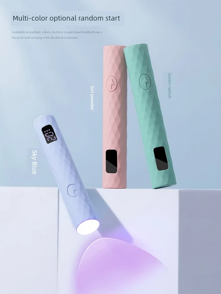 Taşınabilir Hızlı Kuruyan Oje Lambası - Sunshine 1-Pembe (48W Fototerapi Lambası) - 5