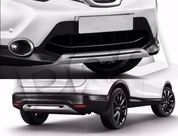 YMTRADE 2014-2017 Nissan Qashqai On Arka Koruma - 2