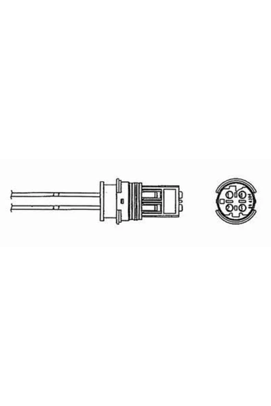 NGK 97070  Oksijen Sensörü Bmw 3(e36-e46) 5(e39) 7(e38) 8(e31) Z3(e36)